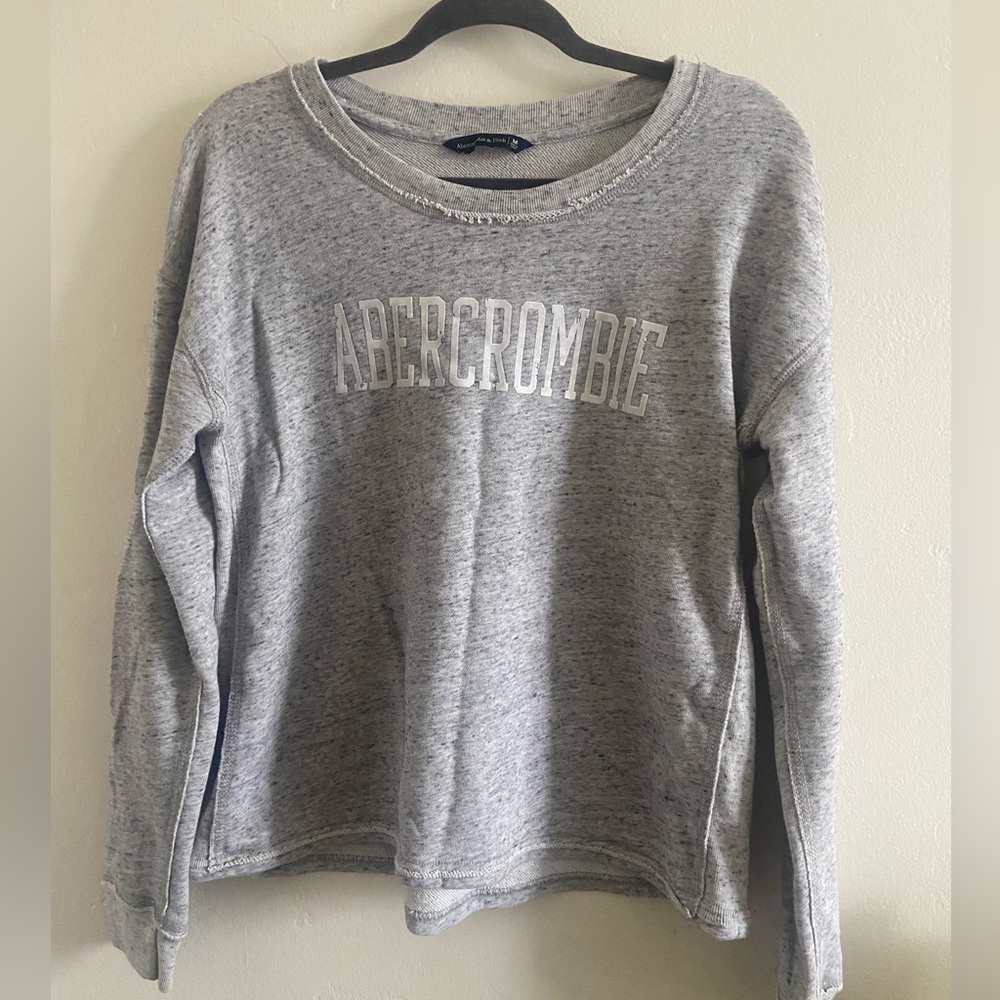 Abercrombie Raw Hem Women’s Medium Size Sweatshirt